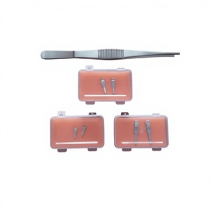 High Quality 7 Pcs Micro Vascular Clamps Forceps Set Surgical Instruments for Plastic Surgery Neurosurgery German Stainless