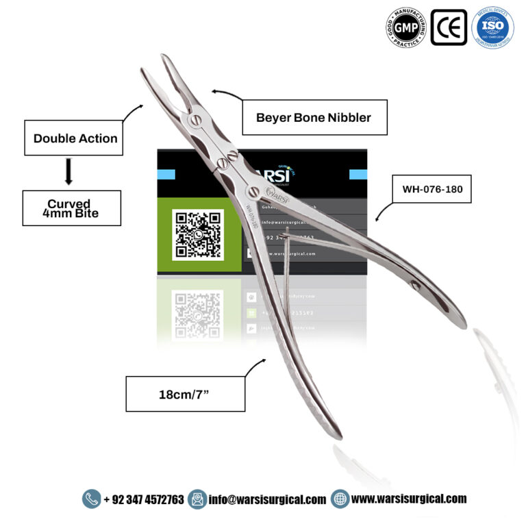 Beyer Bone Nibbler Double Action 18 cm