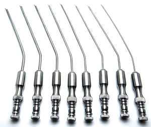 Reusable Stainless Steel Frazier Suction Tube Set with Handle