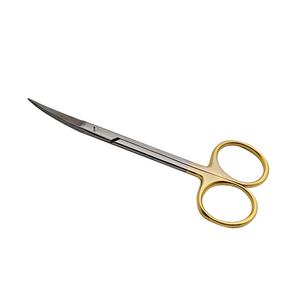 Curved Surgical Scissors with Tungsten Carbide Inserts Medical Surgical Instruments by Raw to Fine