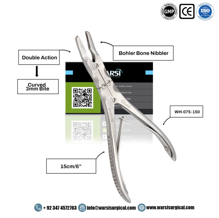 Bohler Bone Nibbler Double Action 15 cm