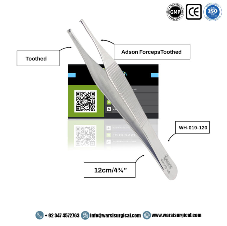 Adson Forceps Toothed 12 cm