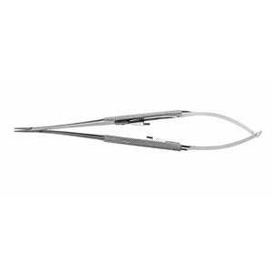 Titanium Delicate Touch JACOBSON Micro Needle Holders Round Handle with lock or without lock Overall Length ZETOMEDPRO