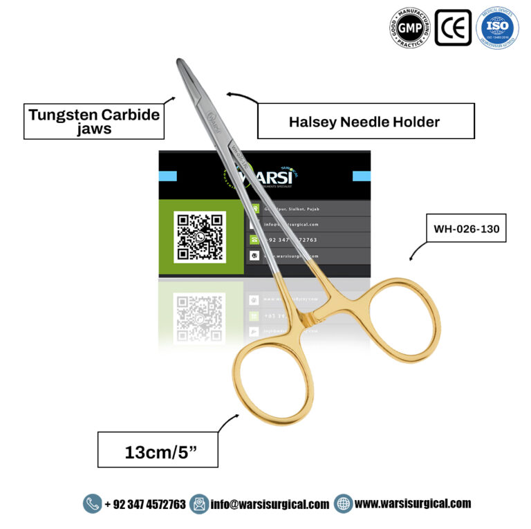 Halsey Needle Holder 13 cm